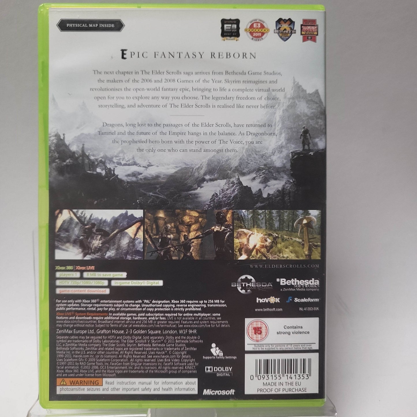 Elder Scrolls V Skyrim Xbox 360 - Feniks Gameshop