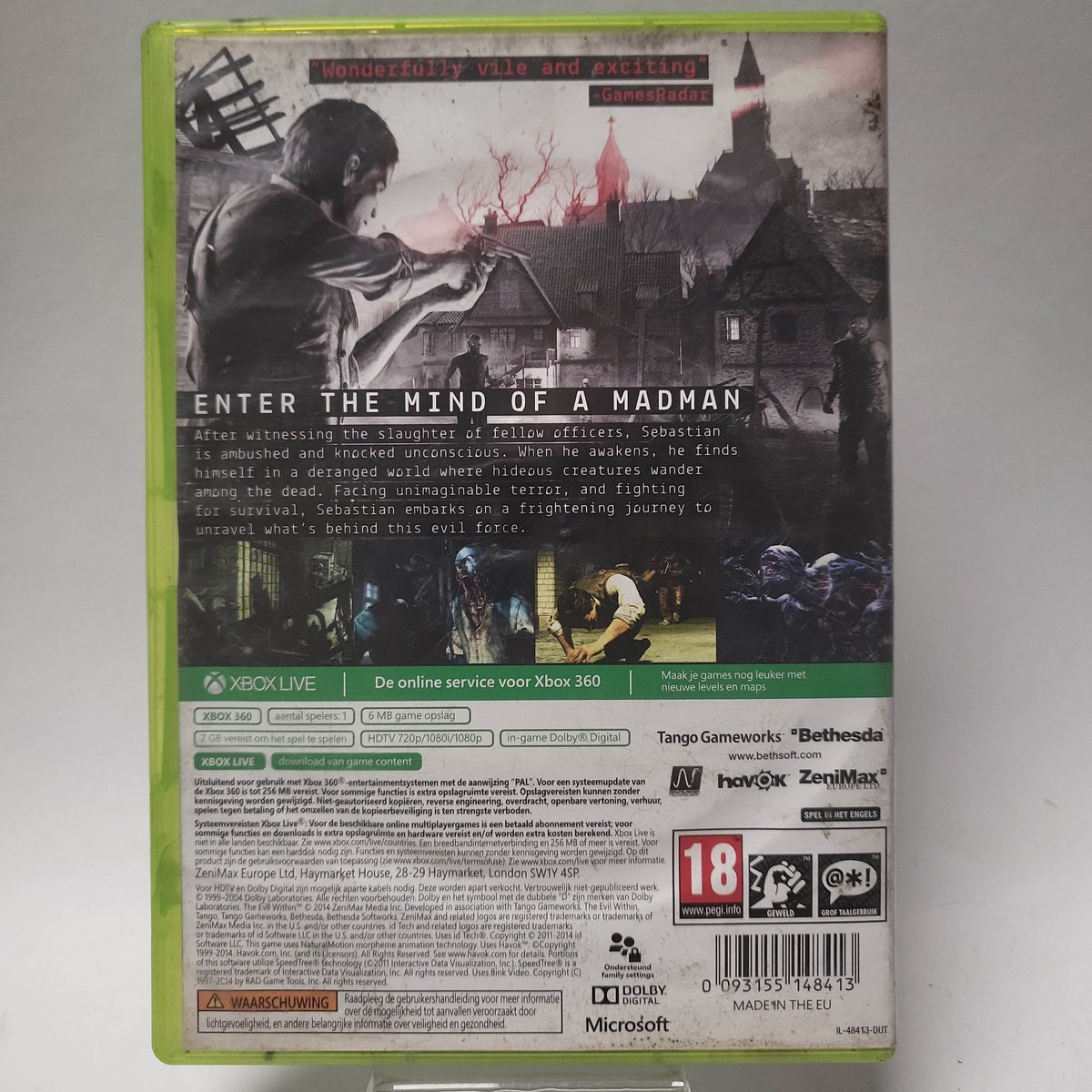 Evil Within (No Book) Xbox 360 - Feniks Gameshop