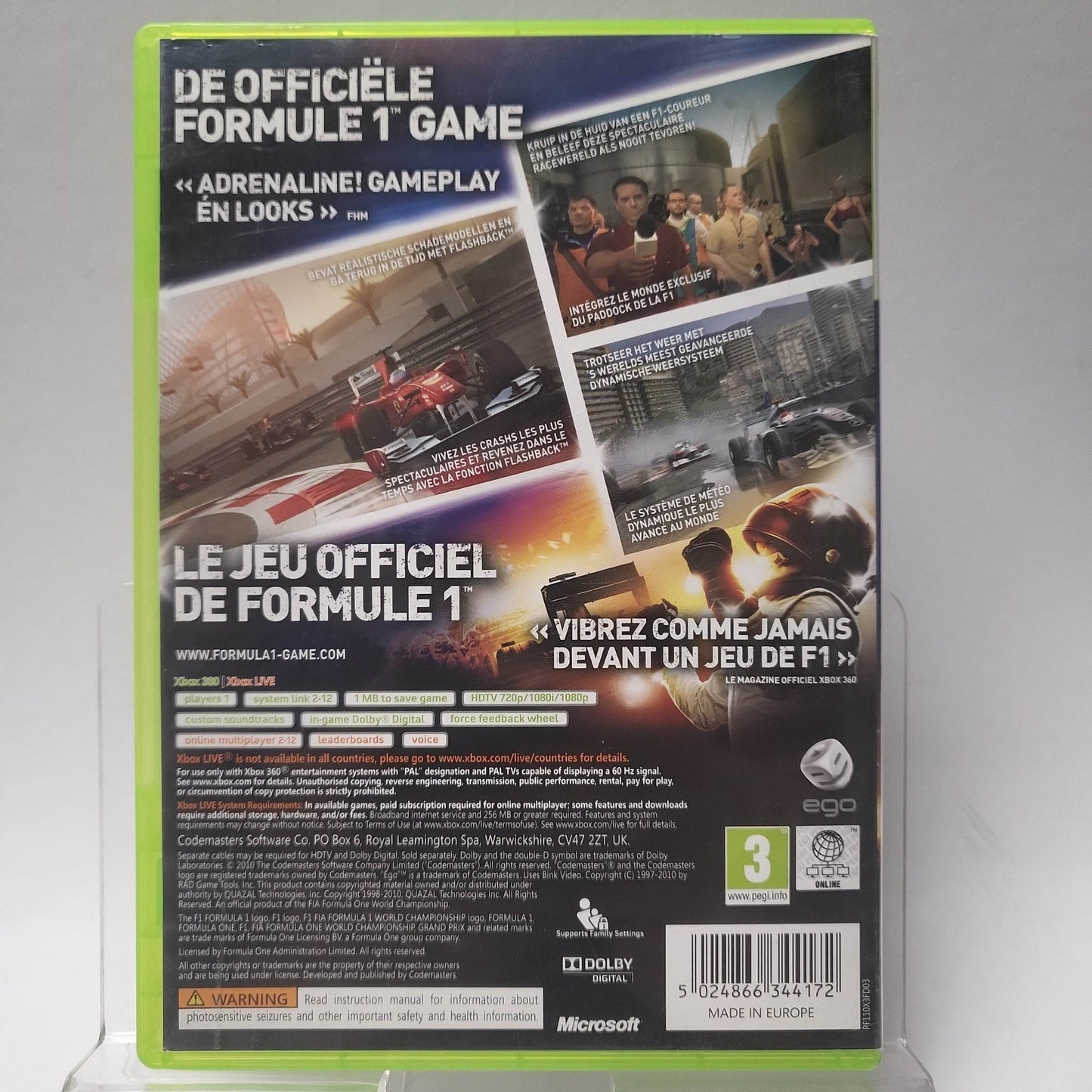 F1 2010 Xbox 360 - Feniks Gameshop