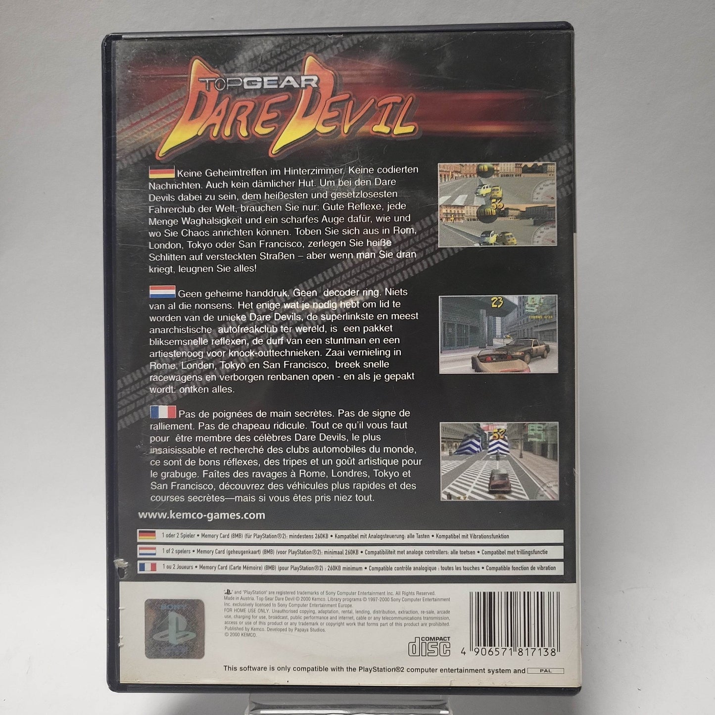 Top Gear DareDevil (No Book) PlayStation 2 - Feniks Gameshop