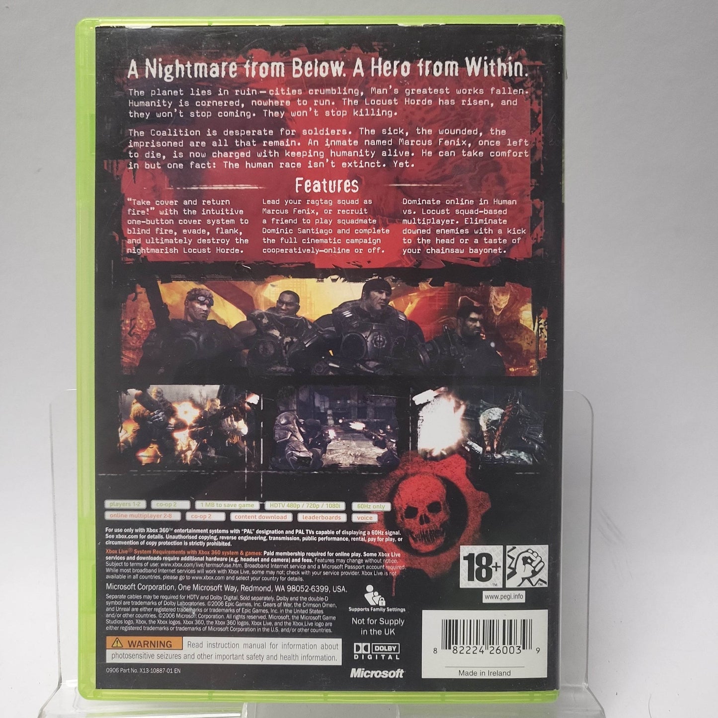 Gears of War Xbox 360 - Feniks Gameshop