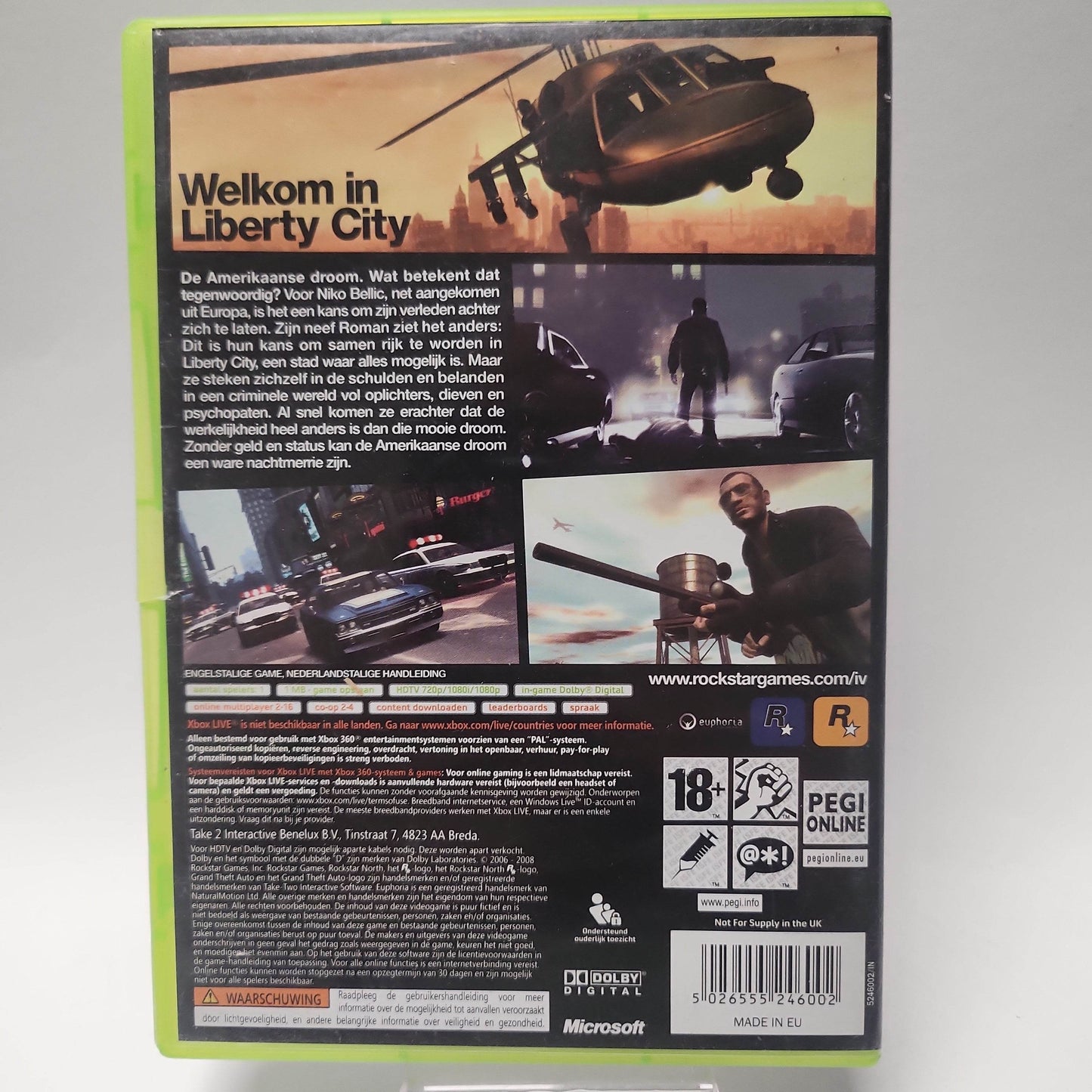 Grand theft auto IV Xbox 360 - Feniks Gameshop