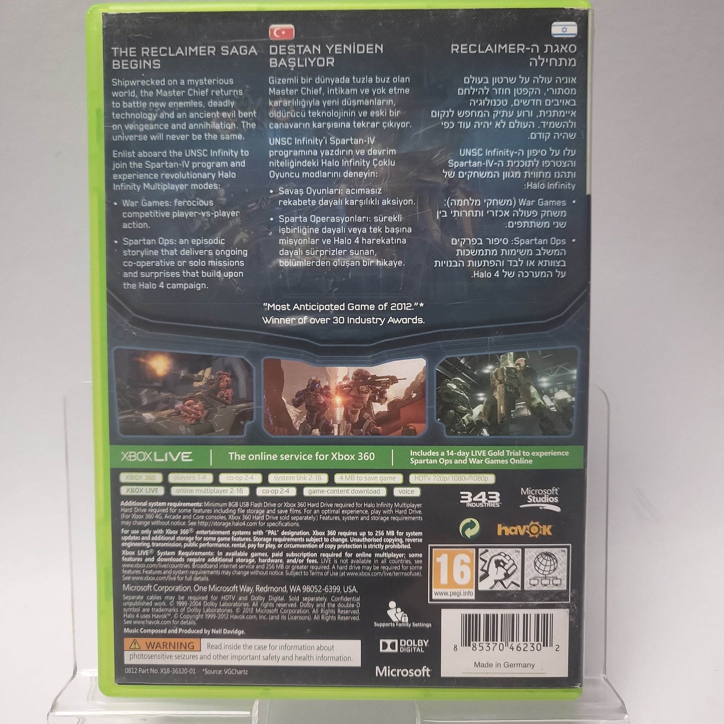 Halo 4 (No Book) Xbox 360 - Feniks Gameshop