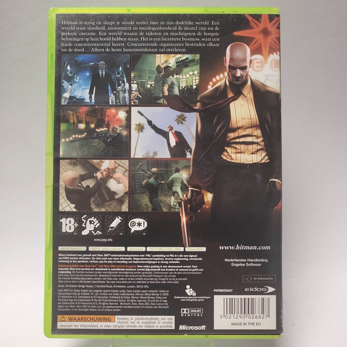 Hitman Blood Money (No Book) Xbox 360 - Feniks Gameshop