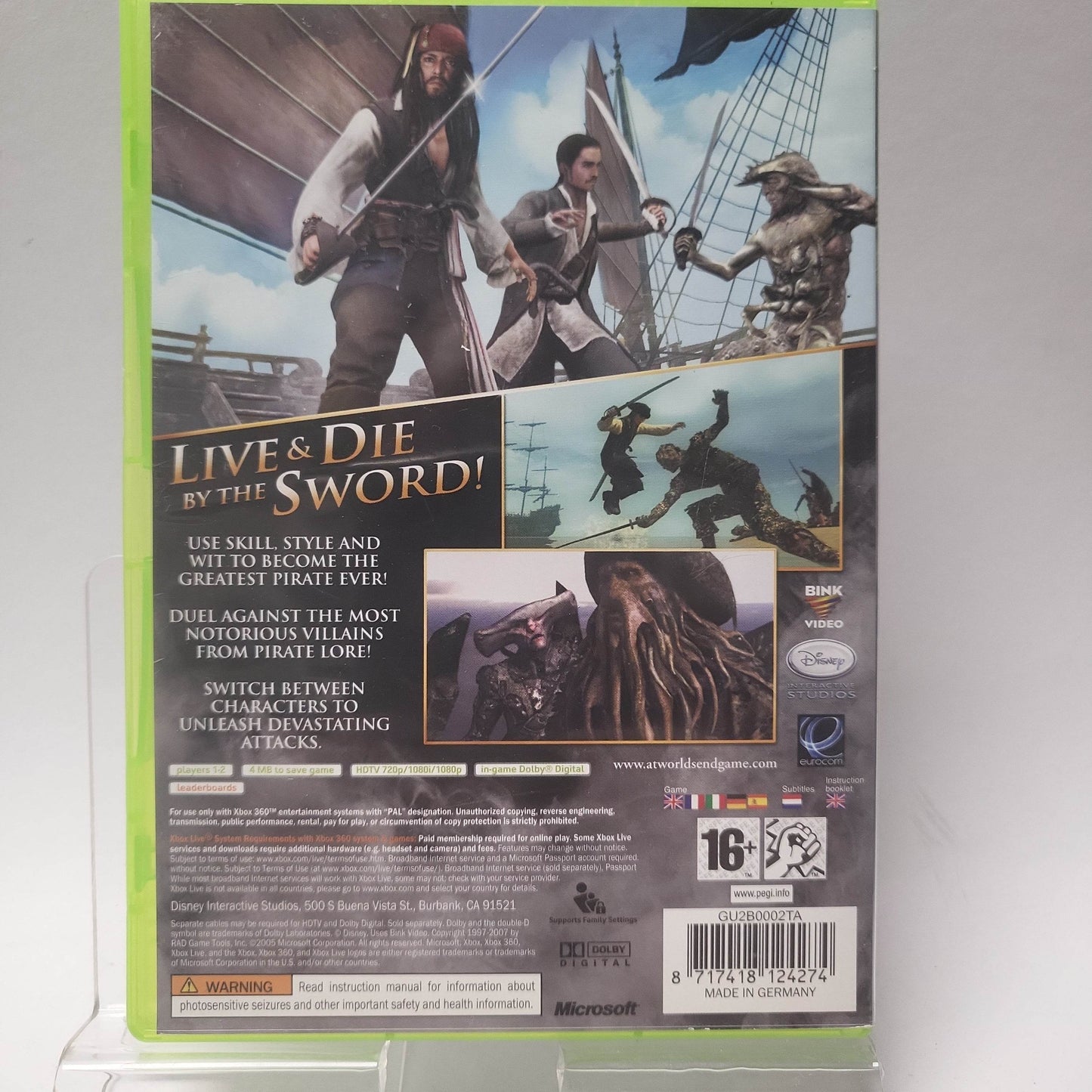 Disney Pirates of the Caribbean At World's End Xbox 360 - Feniks Gameshop