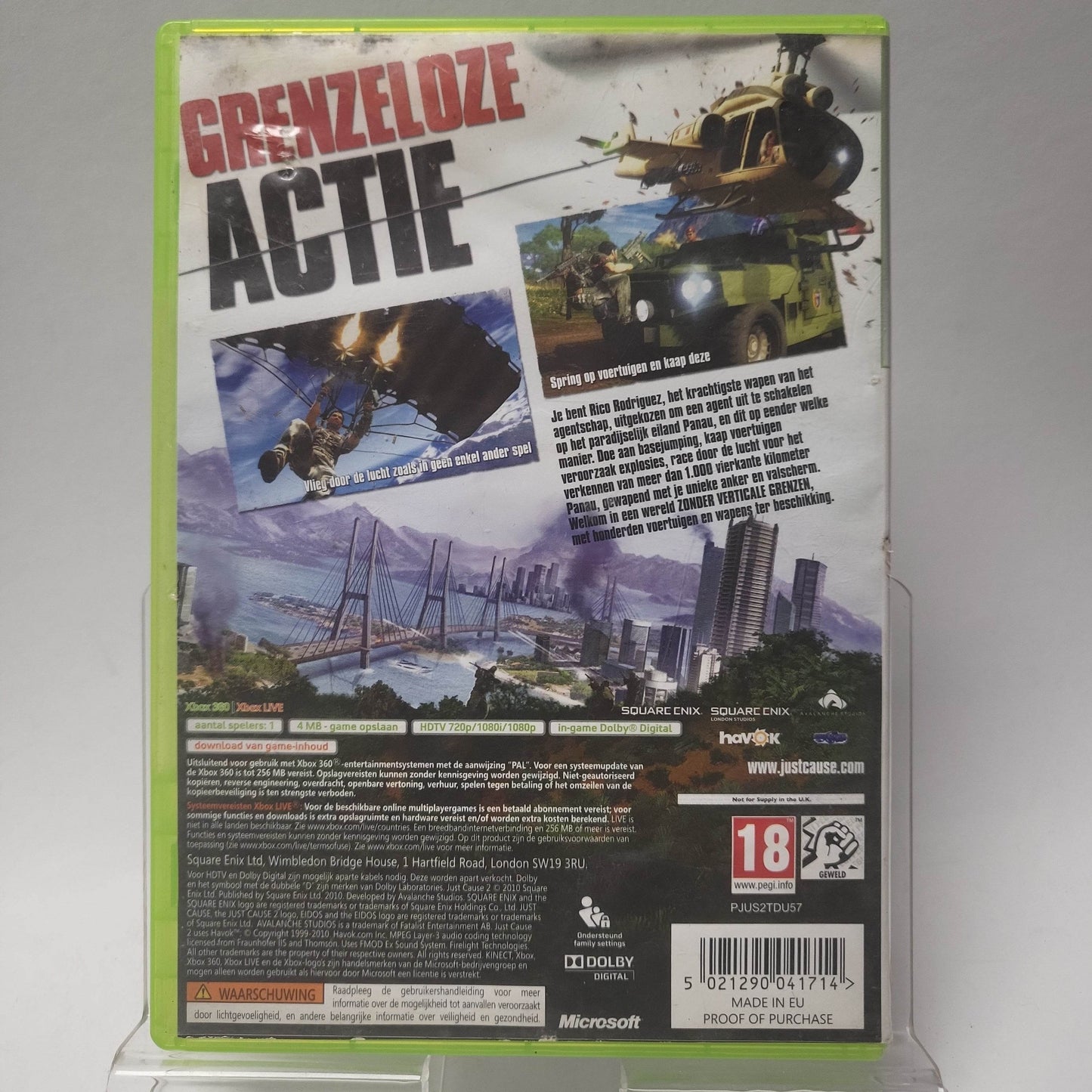 Just Cause 2 Best Sellers Classics (No Book) Xbox 360 - Feniks Gameshop