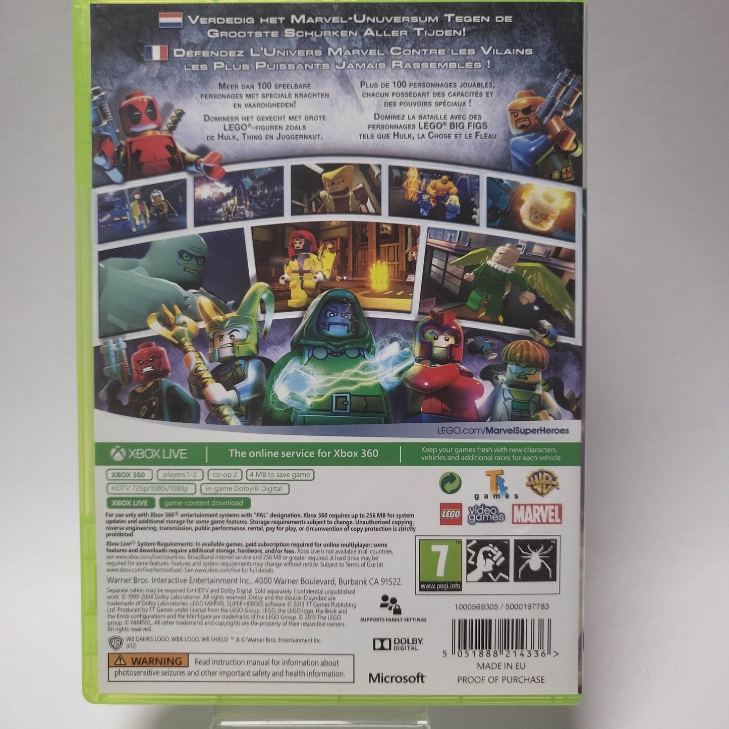 LEGO Marvel Super Heroes (No Book) Xbox 360 - Feniks Gameshop
