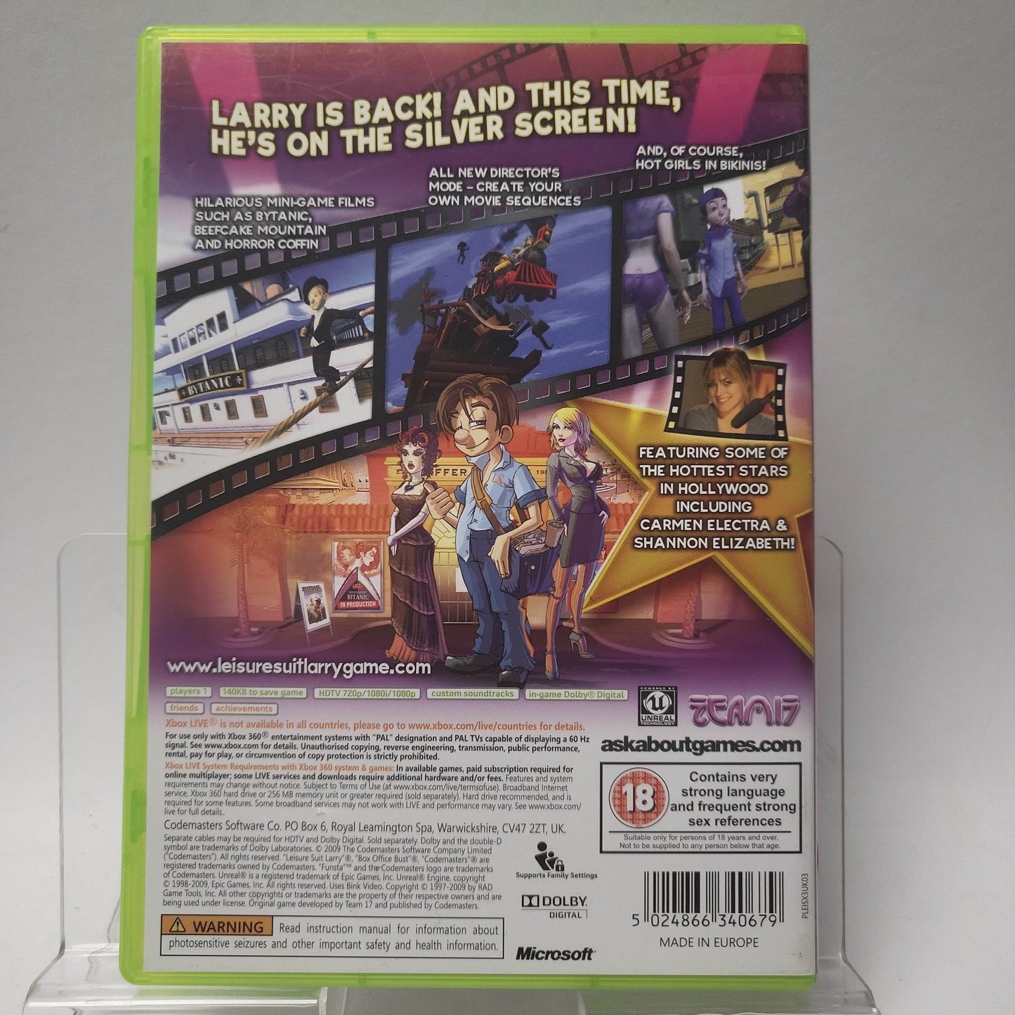 Leisure Suit Larry Box Office Bust Xbox 360 - Feniks Gameshop