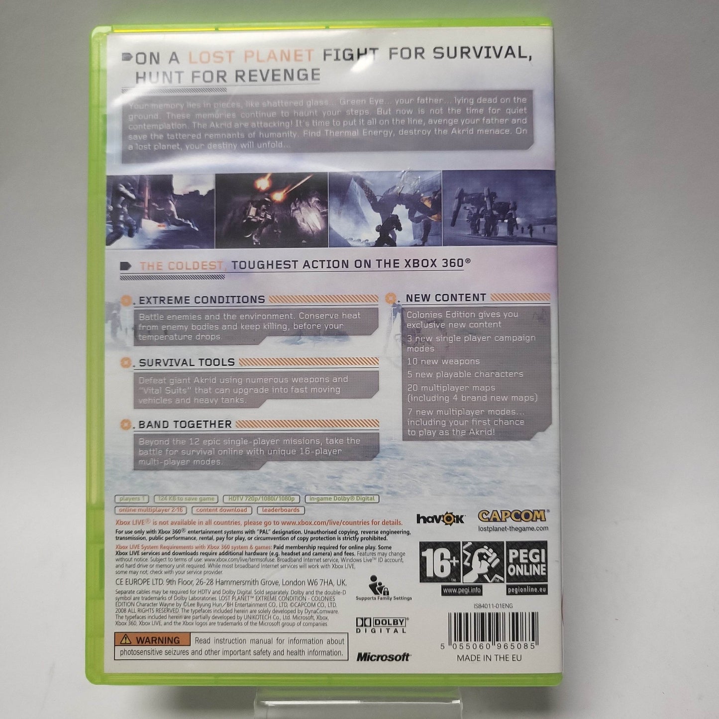 Lost Planet Extreme Condition Classics (No Book) Xbox 360 - Feniks Gameshop