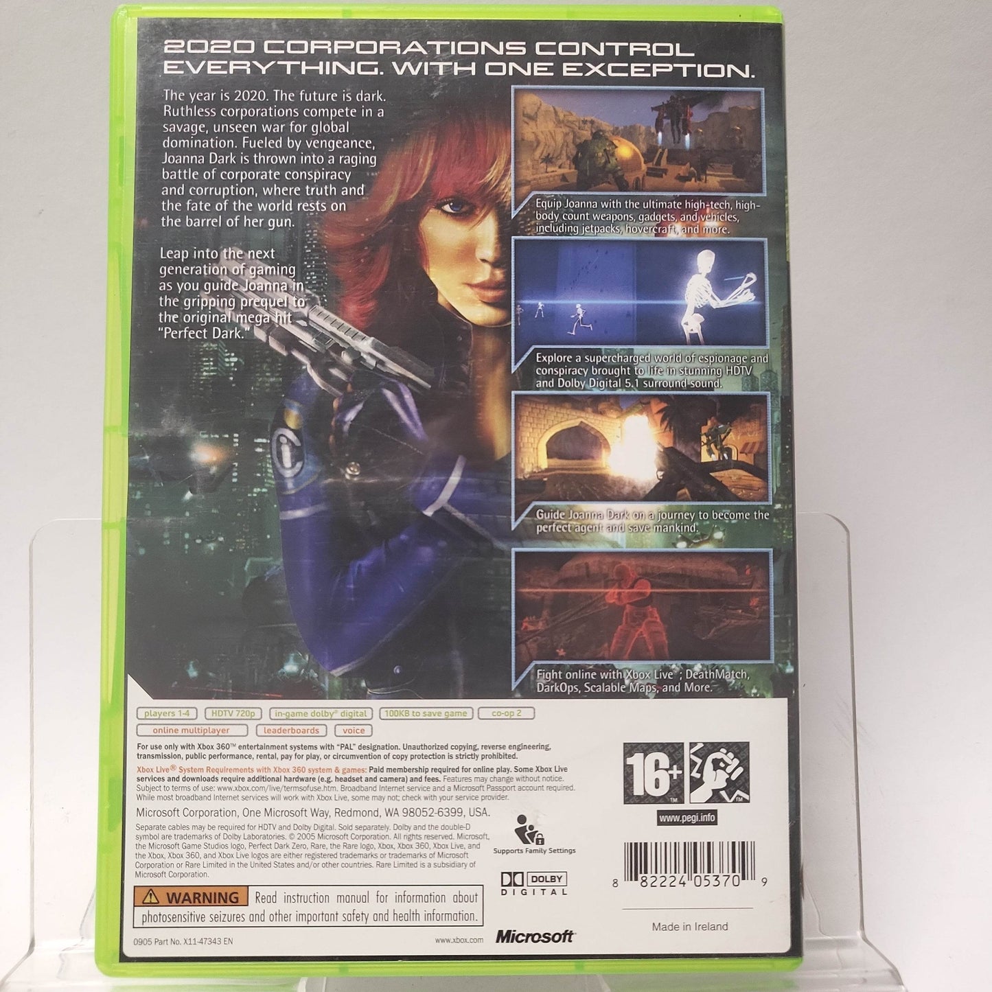 Perfect Dark Zero (No Book) Xbox 360 - Feniks Gameshop