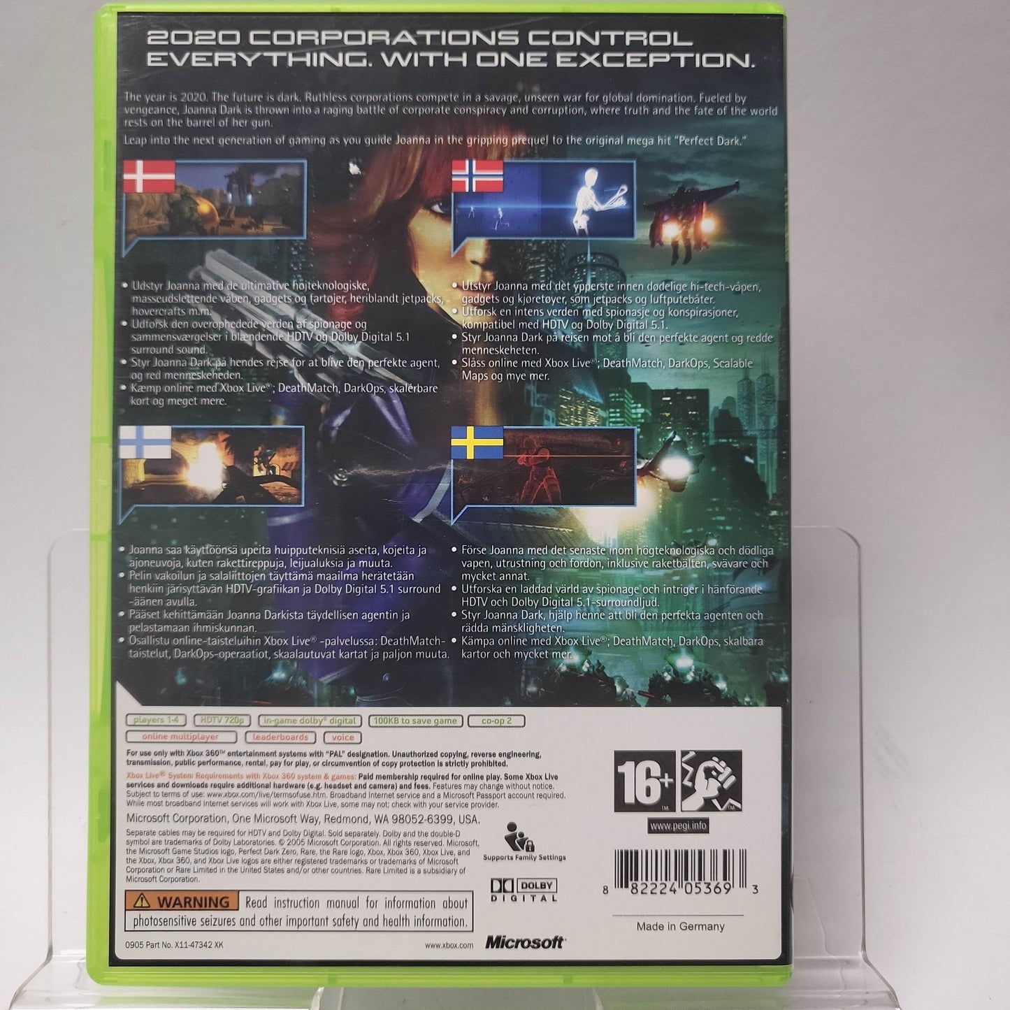 Perfect Dark Zero Xbox 360 - Feniks Gameshop