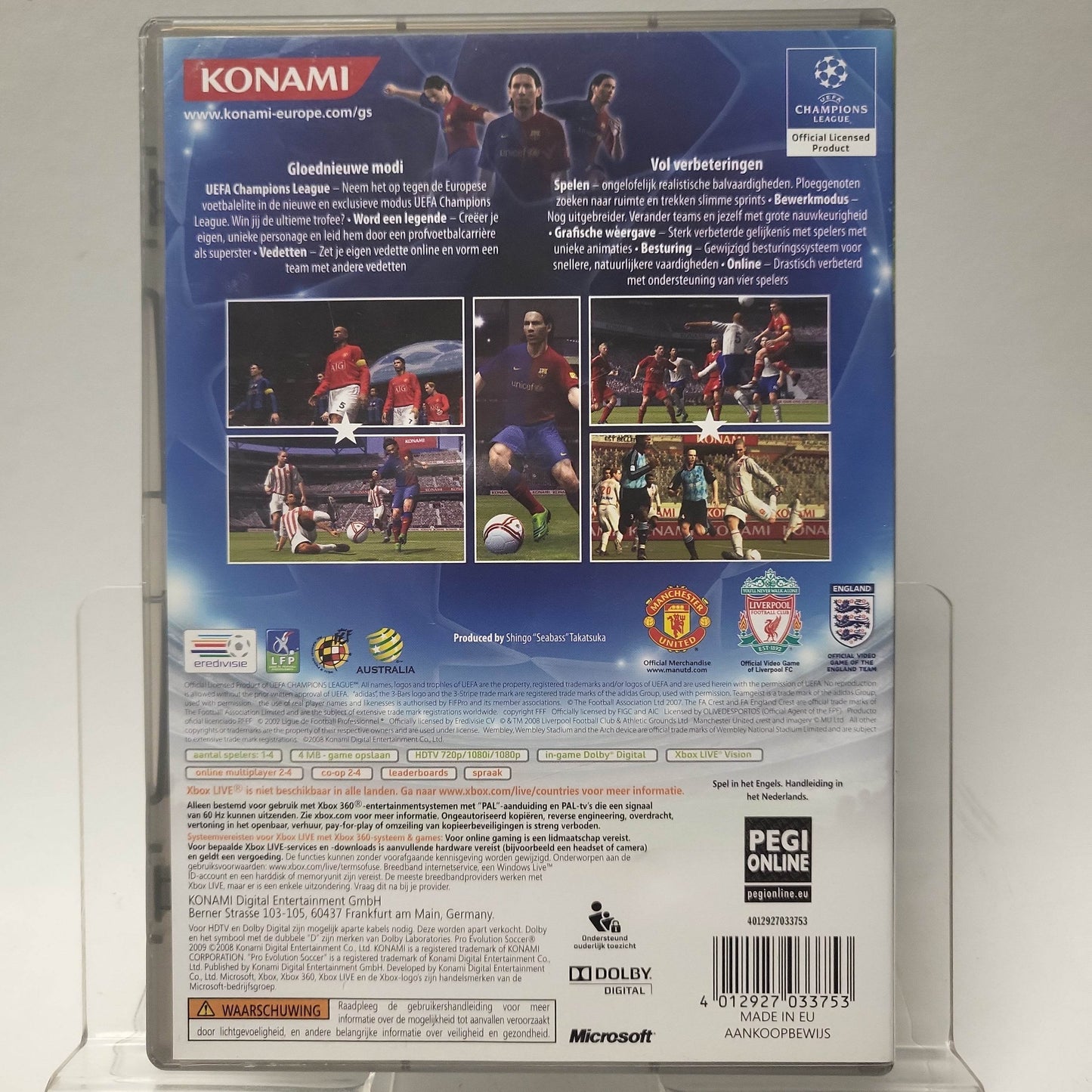 Pro Evolution Soccer 2009 Classics Xbox 360 - Feniks Gameshop