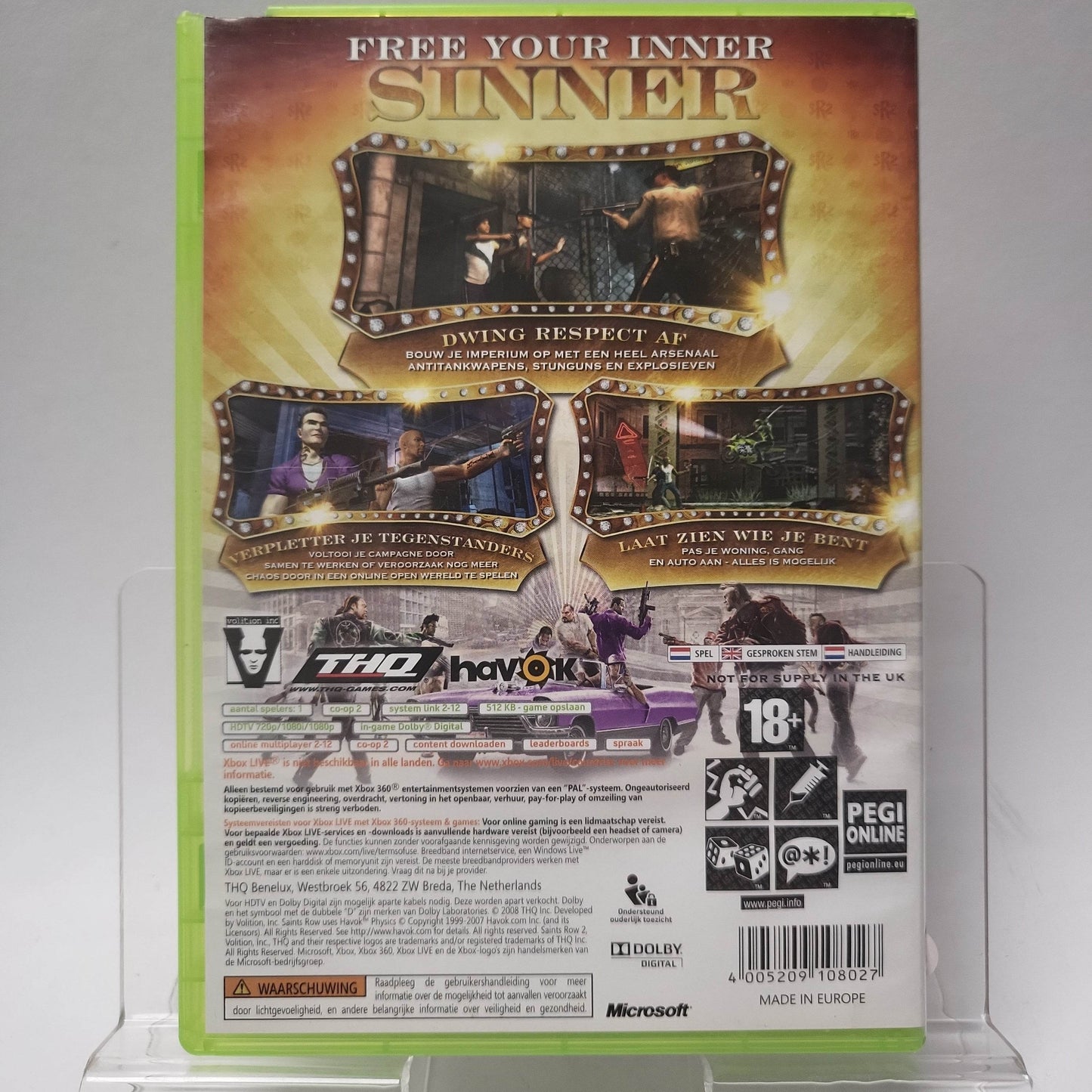 Saints Row 2 (No Book) Xbox 360 - Feniks Gameshop