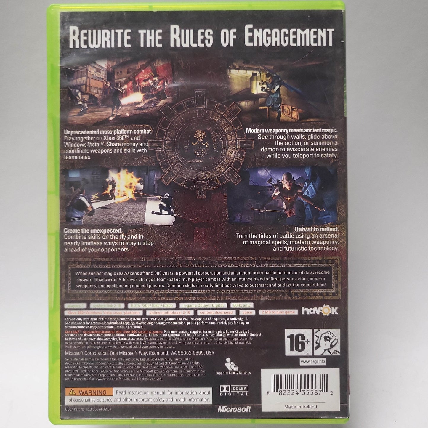 Shadowrun (No Book) Xbox 360 - Feniks Gameshop