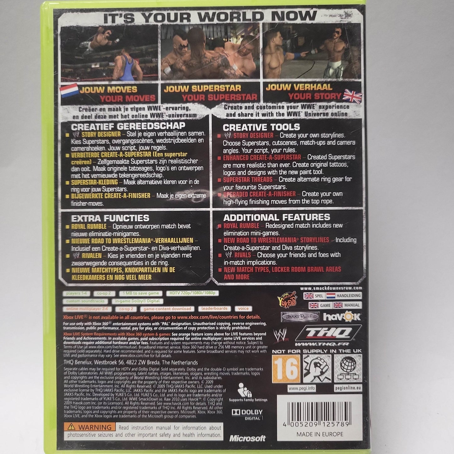 Smackdown vs Raw 2010 (No Book) Xbox 360 - Feniks Gameshop