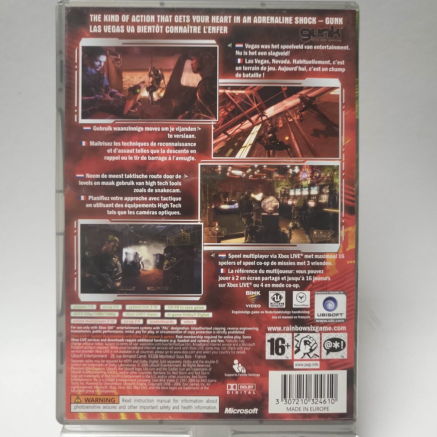 Tom Clancy's Rainbow Six Vegas Cl Xbox 360 - Feniks Gameshop