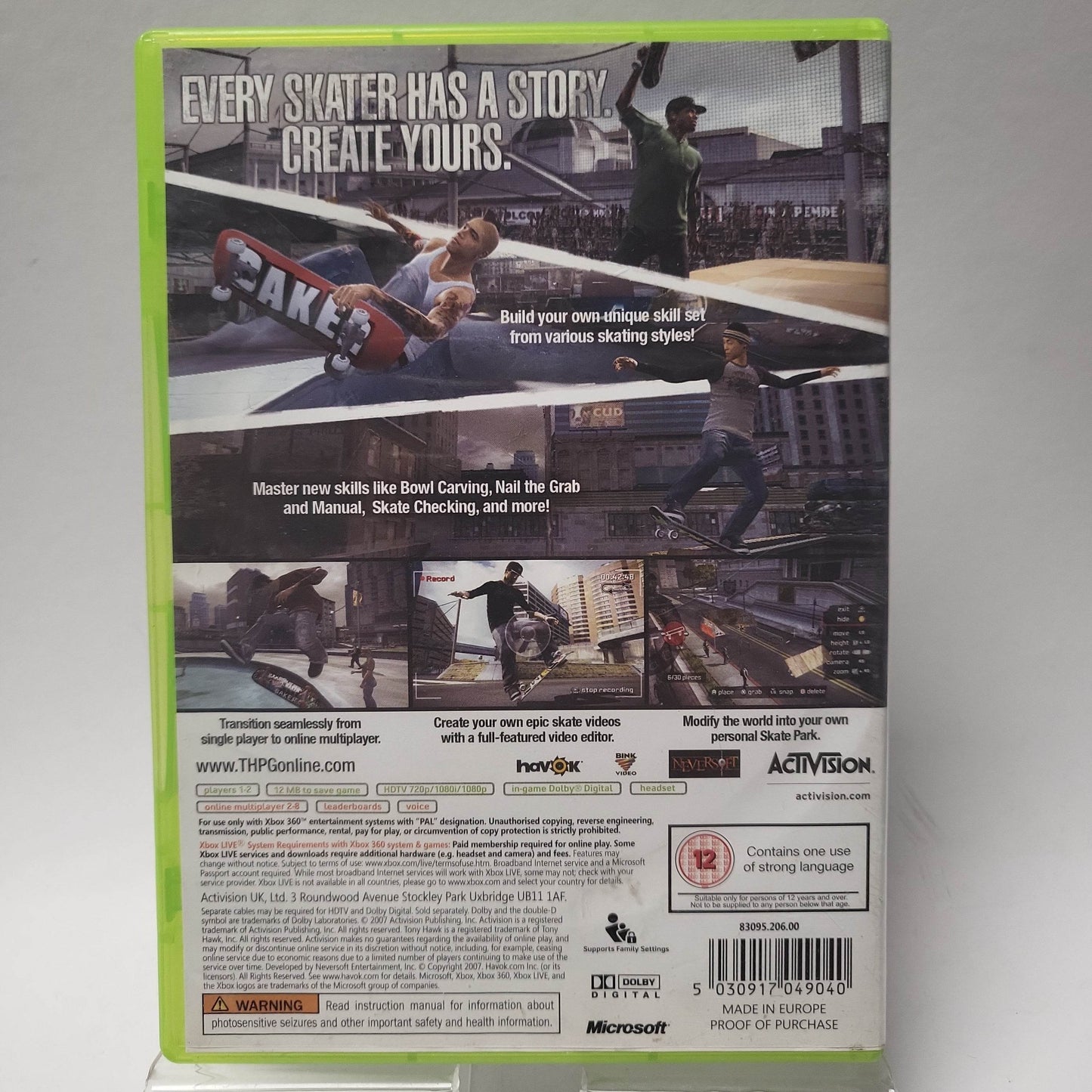 Tony Hawk's Proving Ground Xbox 360 - Feniks Gameshop