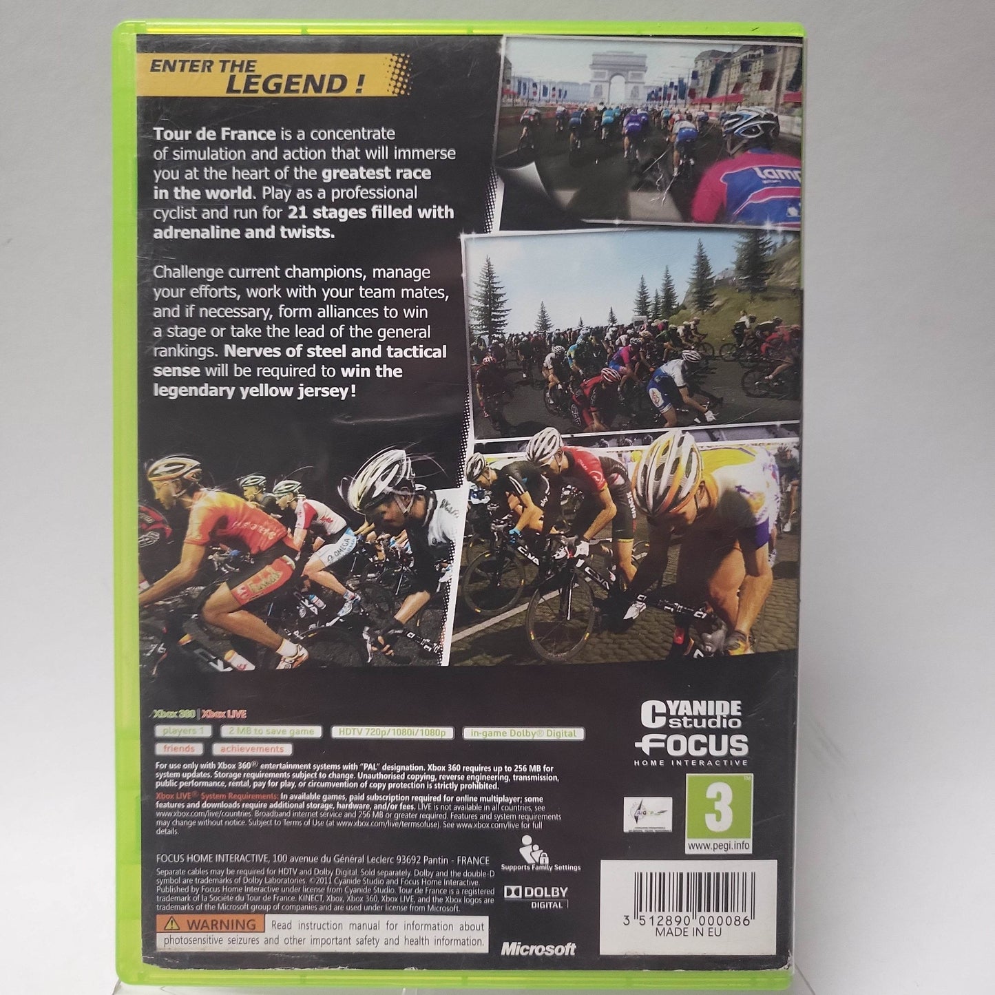 Tour de France Xbox 360 - Feniks Gameshop