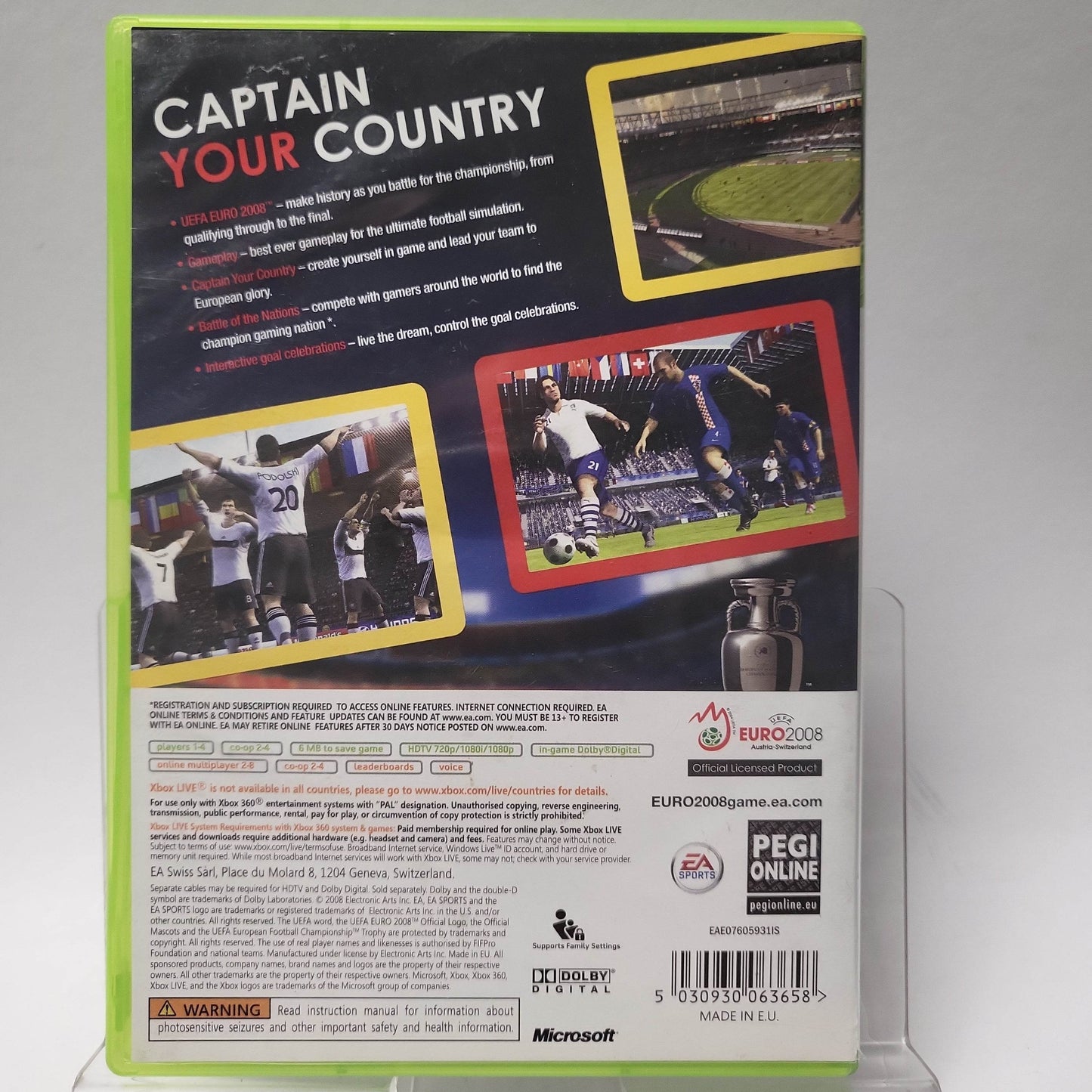 UEFA Euro 2008 Austria-Switzerland Xbox 360 - Feniks Gameshop