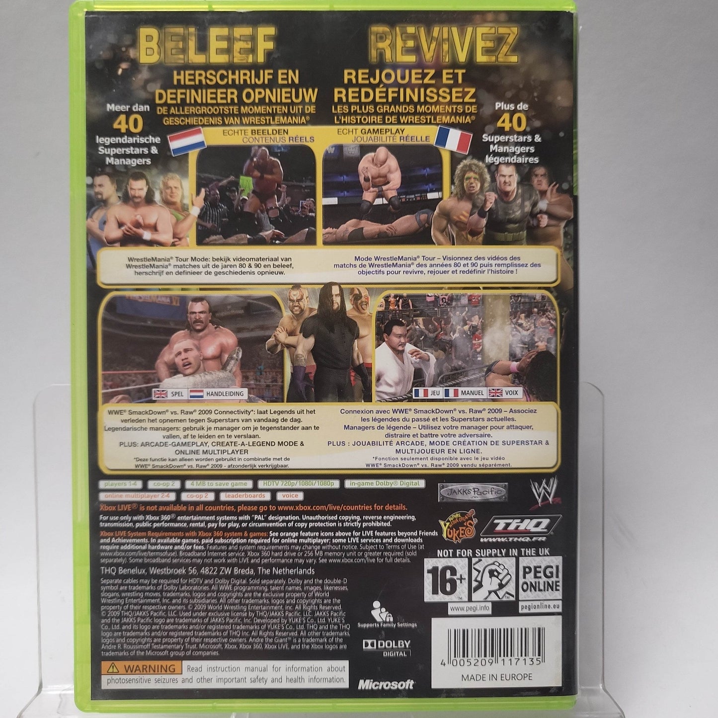 WWE Legends of WrestleMania Xbox 360 - Feniks Gameshop