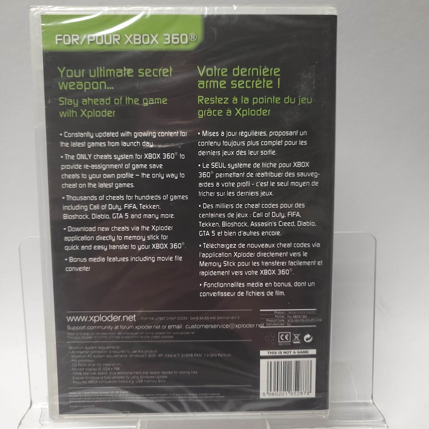 Xploder Cheat System Call of Duty Ghosts geseald Xbox 360 - Feniks Gameshop