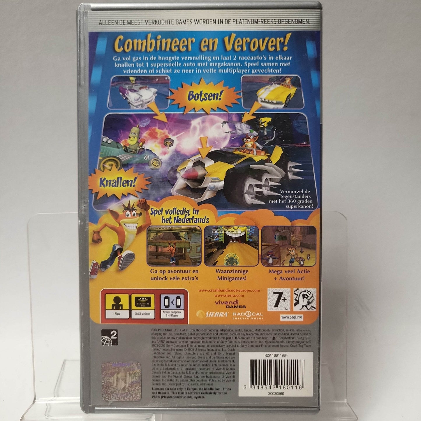 Crash Tag Team Racing Platinum Playstation Portable - Feniks Gameshop