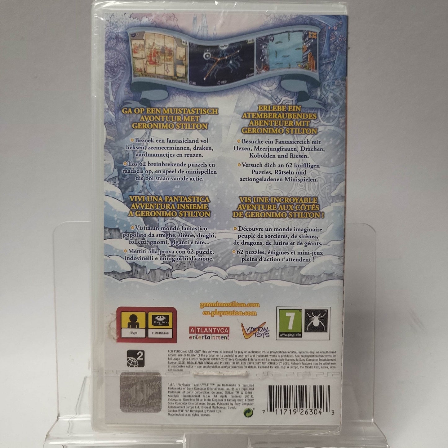 Geronimo Stilton Kingdom of Fantasy Essentials Geseald Psp - Feniks Gameshop