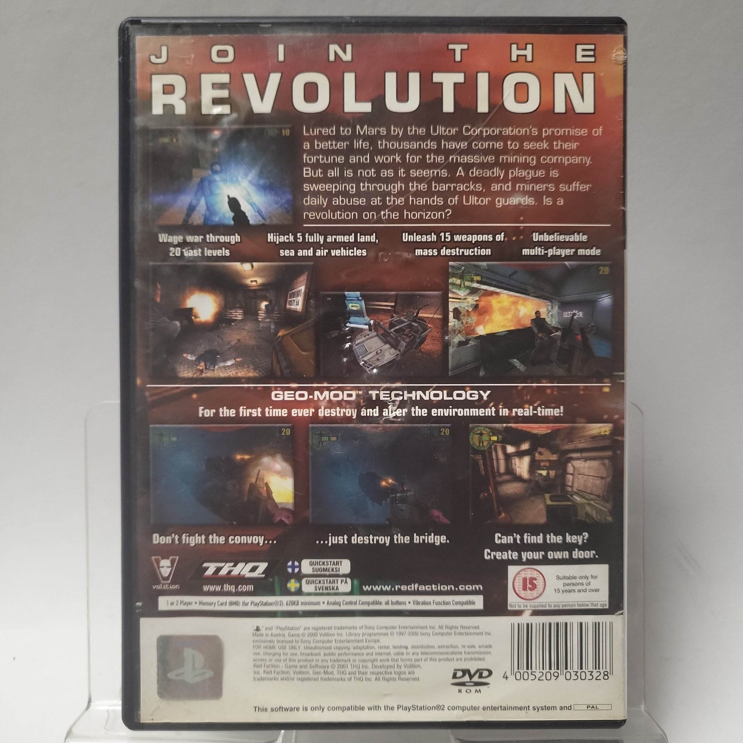 Red Faction Playstation 2 - Feniks Gameshop