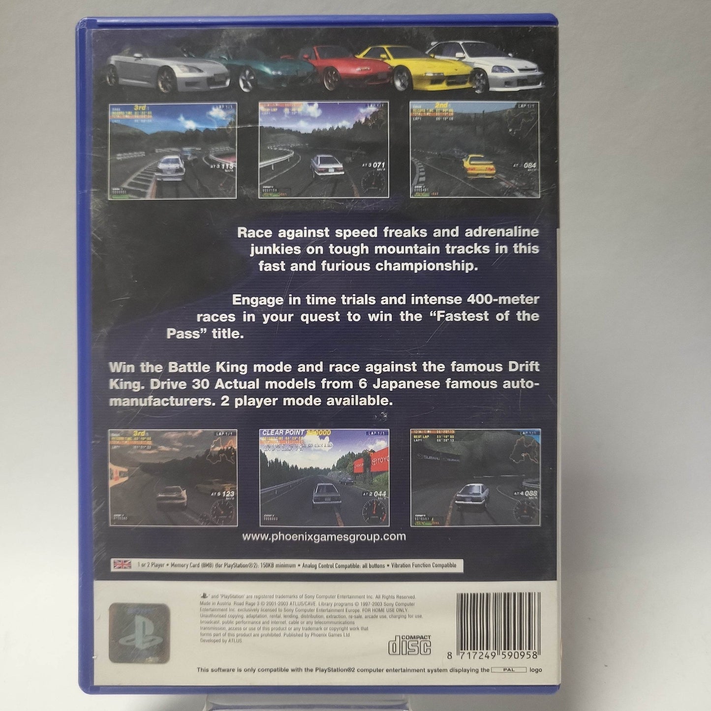 Road Rage 3 (No Book) PlayStation 2 - Feniks Gameshop