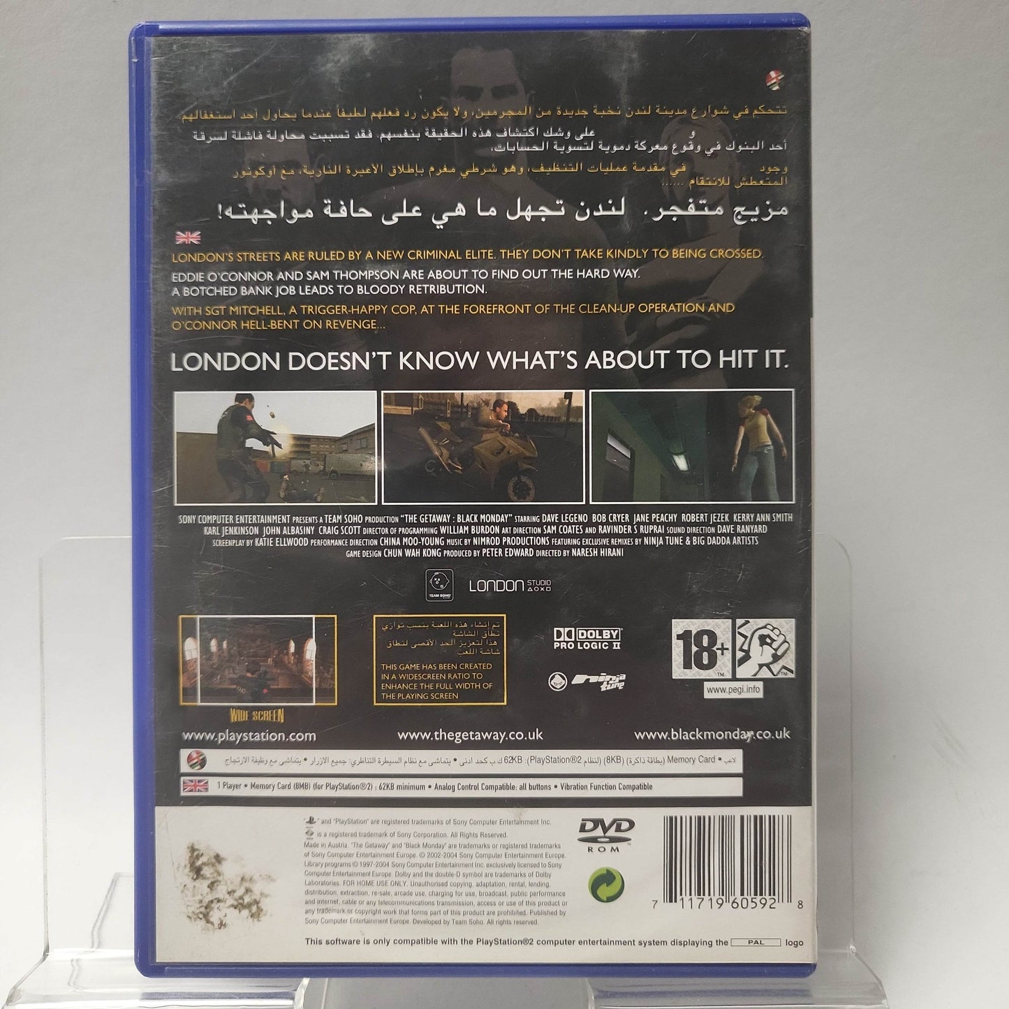 Getaway Black Monday Playstation 2 - Feniks Gameshop