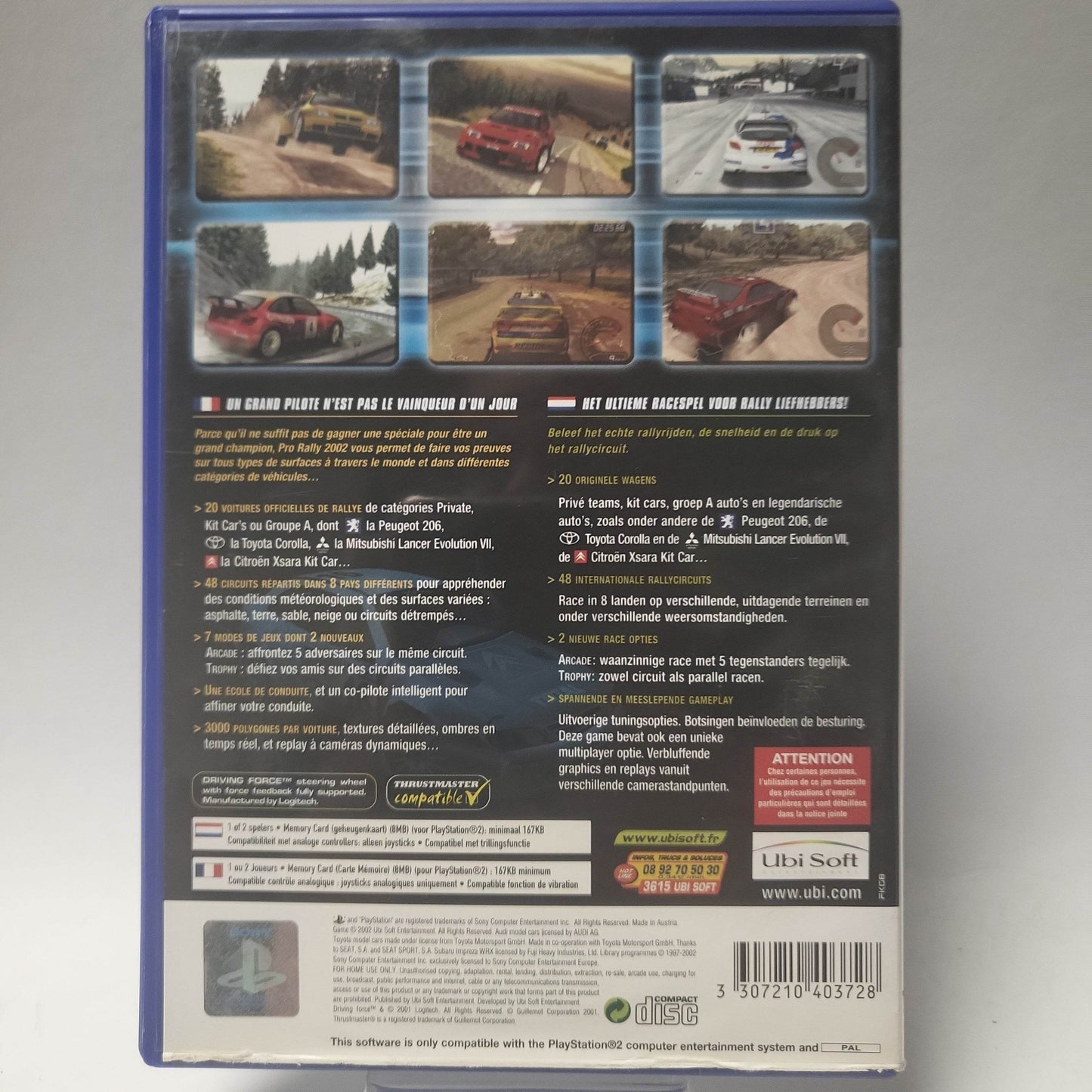 Pro Rally 2002 (No Book) PlayStation 2 - Feniks Gameshop