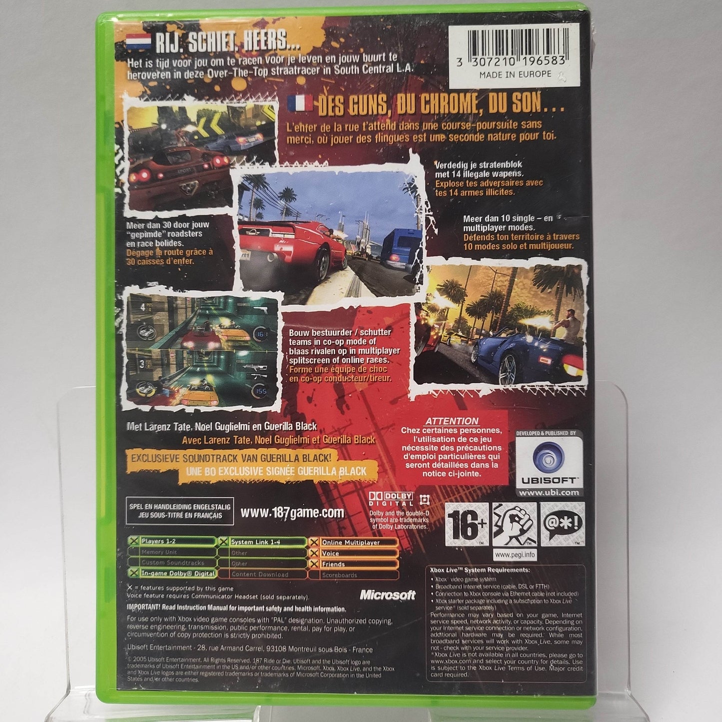 187 Ride or Die Xbox Original - Feniks Gameshop