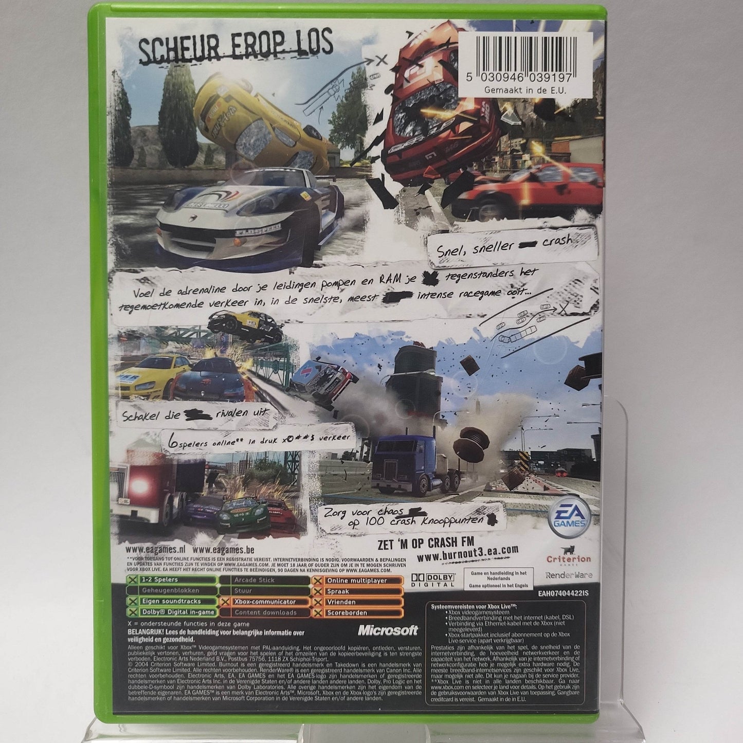 Burnout 3 Takedown Xbox Original - Feniks Gameshop