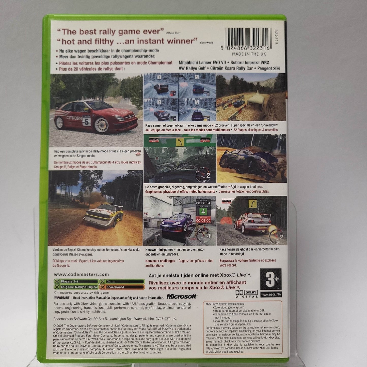 Colin McRae Rally 04 Xbox Original - Feniks Gameshop