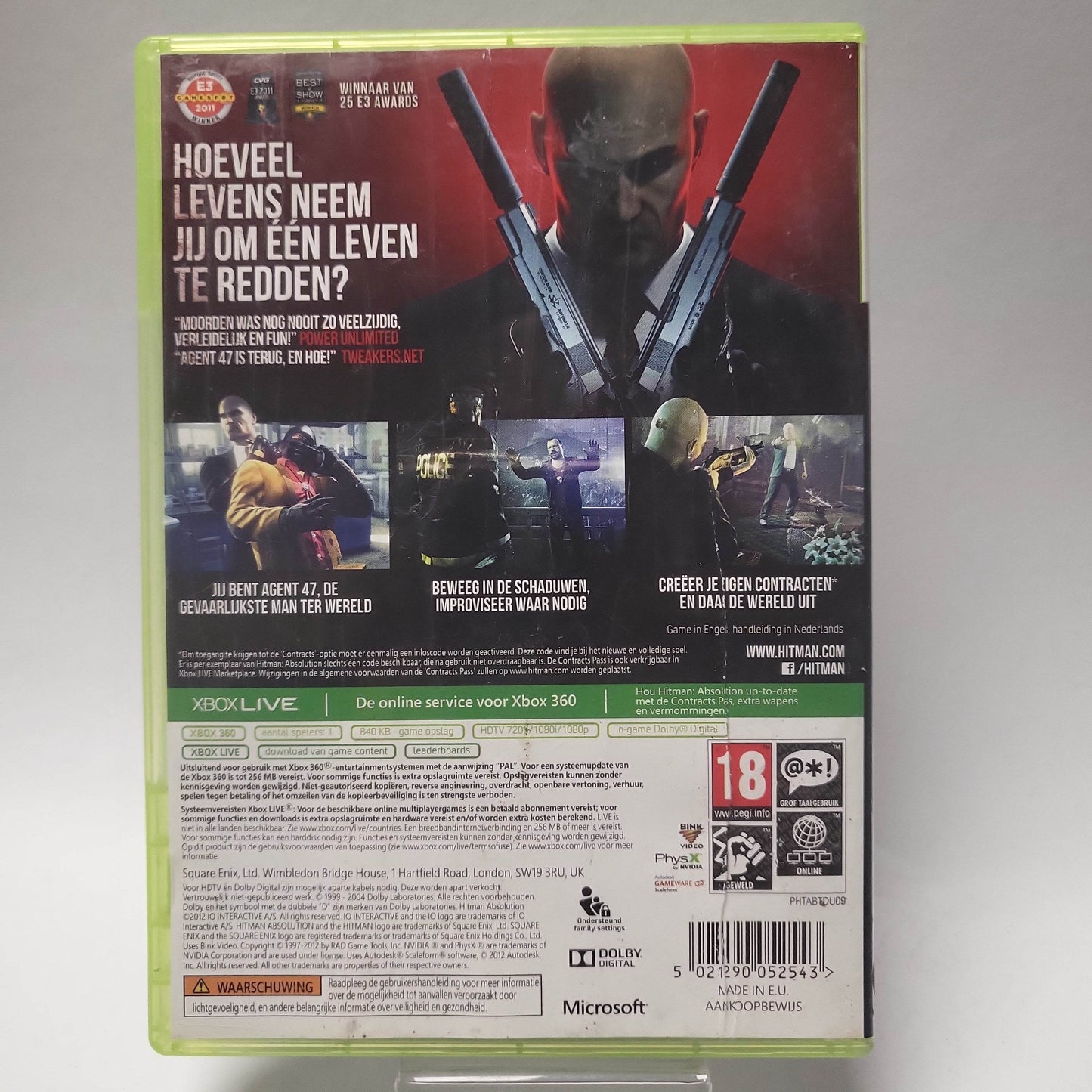 Hitman Absolution Benelux Limited Edition (No Book) Xbox 360 - Feniks Gameshop