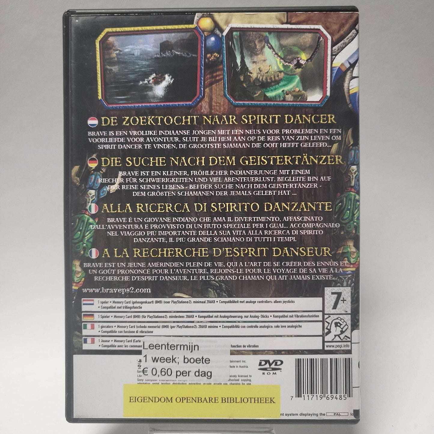 Brave the Search for Spirit Dancer (No Book) PlayStation 2 - Feniks Gameshop