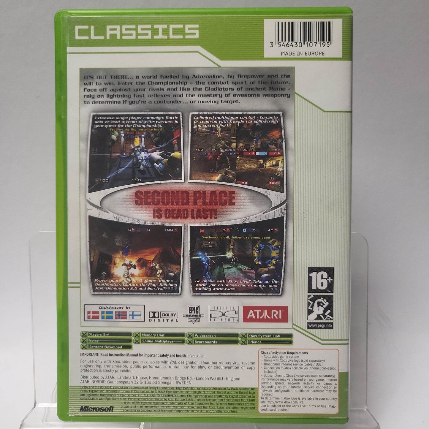 Unreal Championship Classics Xbox Original - Feniks Gameshop
