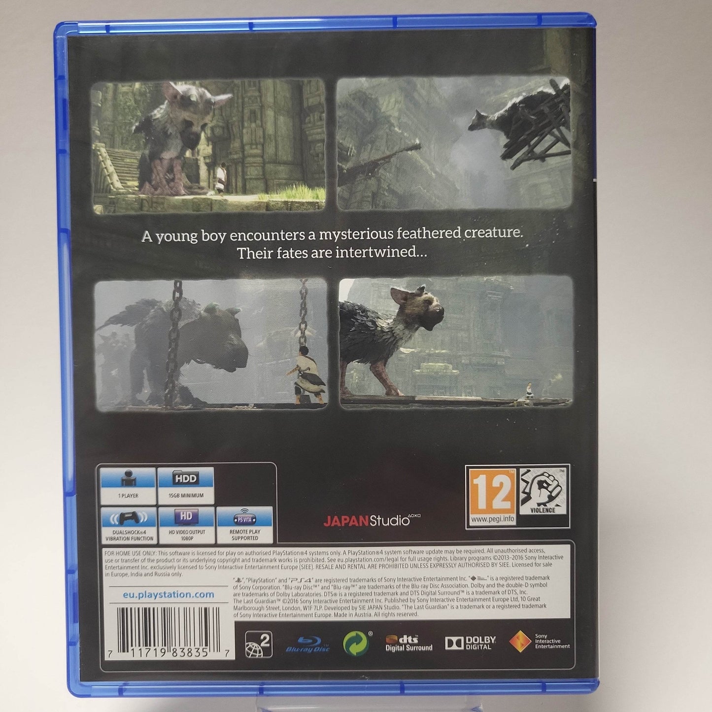 Last Guardian Playstation 4 - Feniks Gameshop