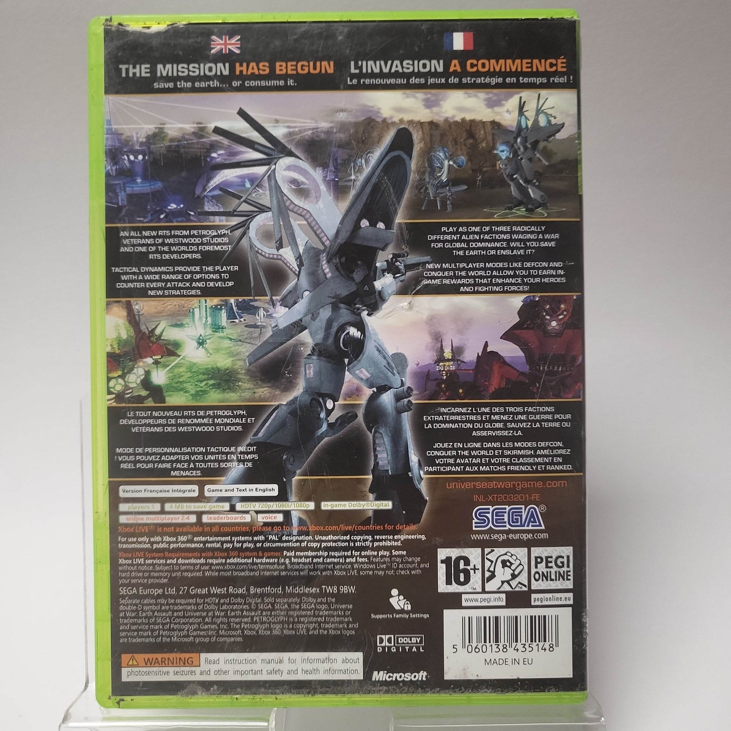 Universe at War Earth Assault Xbox 360 - Feniks Gameshop