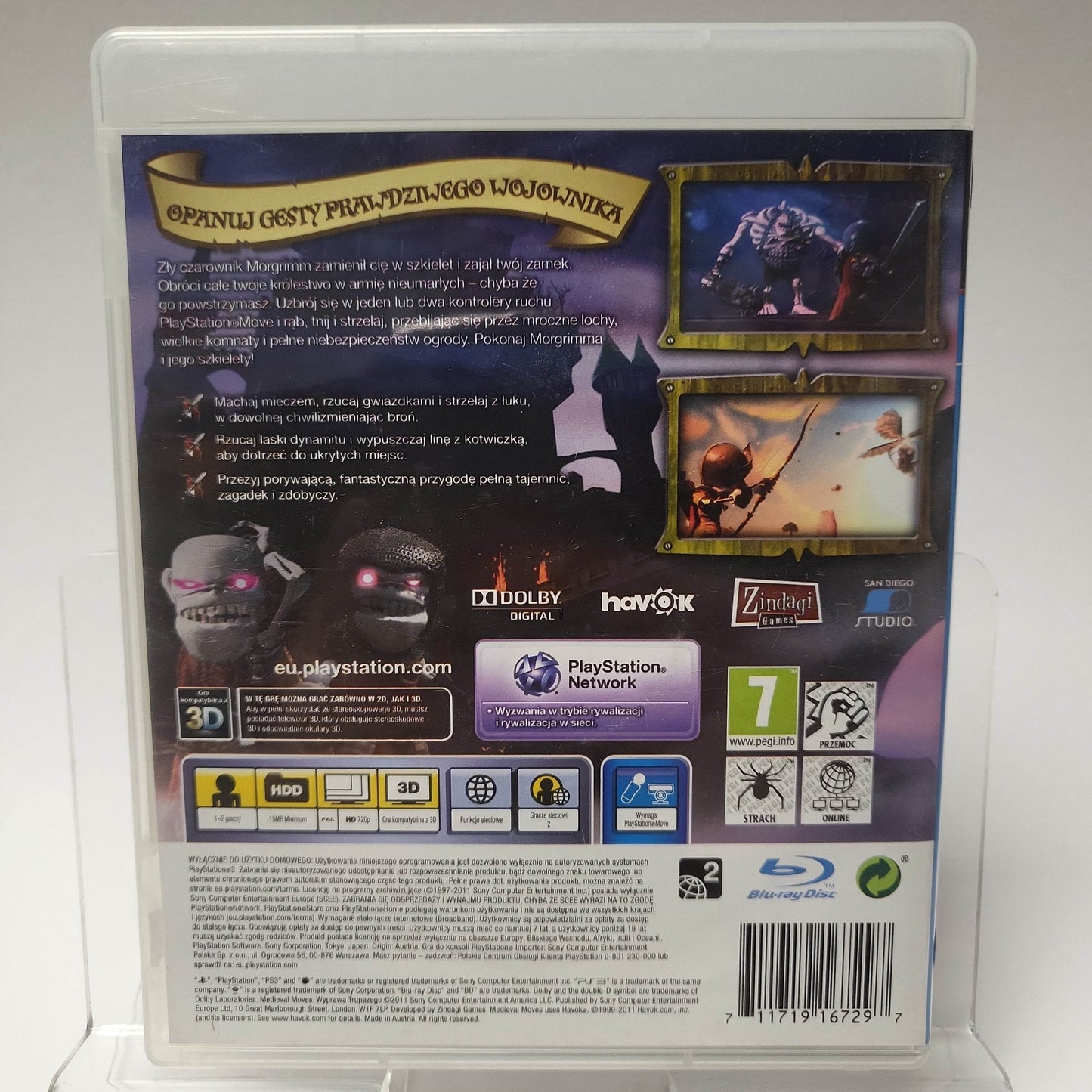 Medieval Moves Wyprawa Trupazego PS3 - Feniks Gameshop