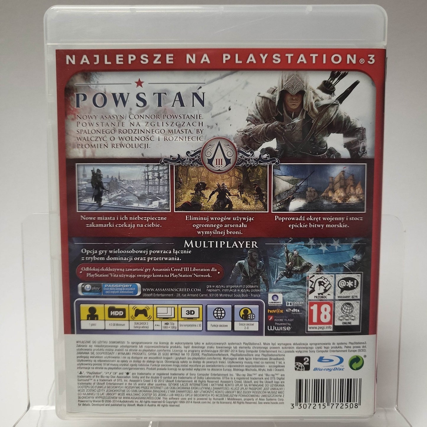 Assassin's Creed III Essentials Playstation 3 - Feniks Gameshop