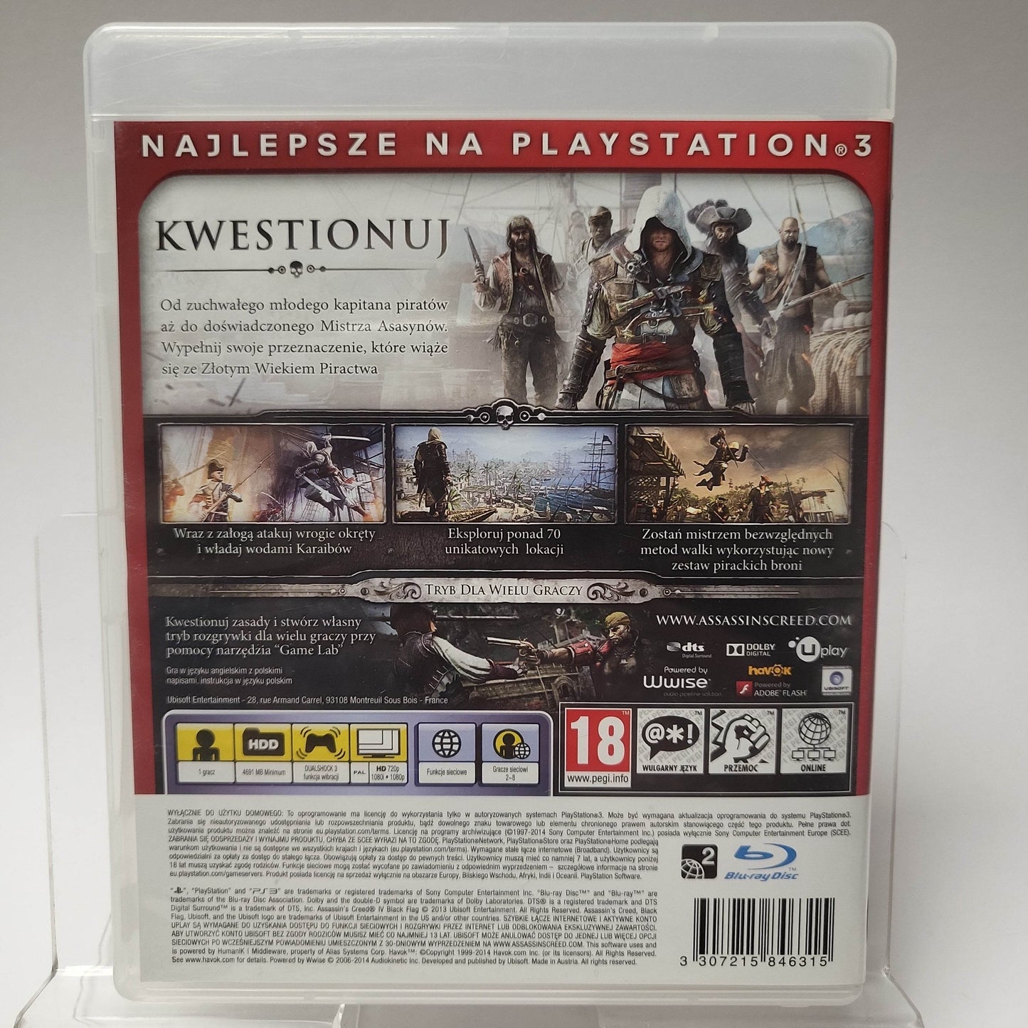 Assassin's Creed IV Black Flag Essentials PS3 - Feniks Gameshop