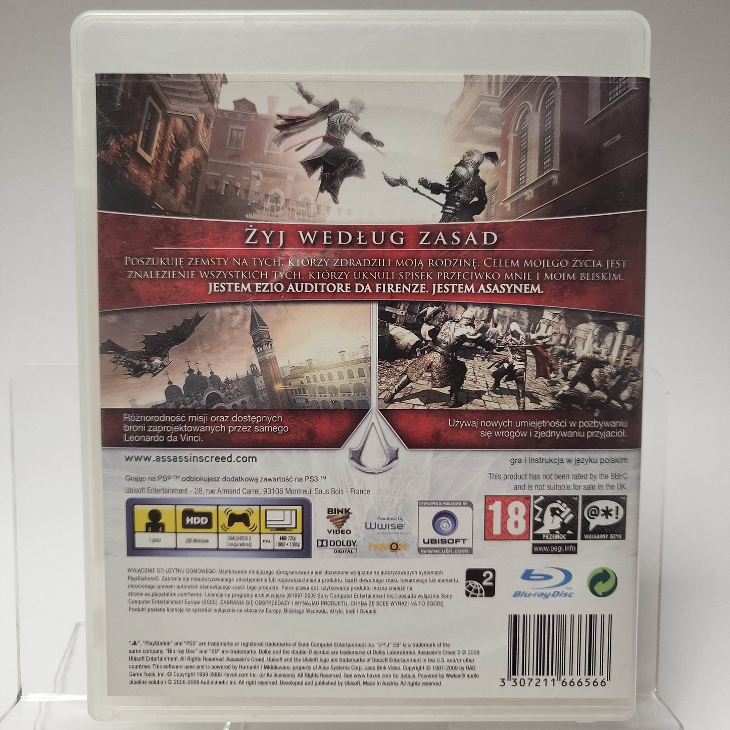 Assassin's Creed II Playstation 3 - Feniks Gameshop
