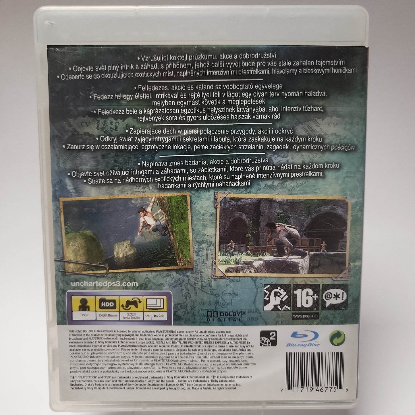 Uncharted Drake's Fortune (No Book) PlayStation 3 - Feniks Gameshop