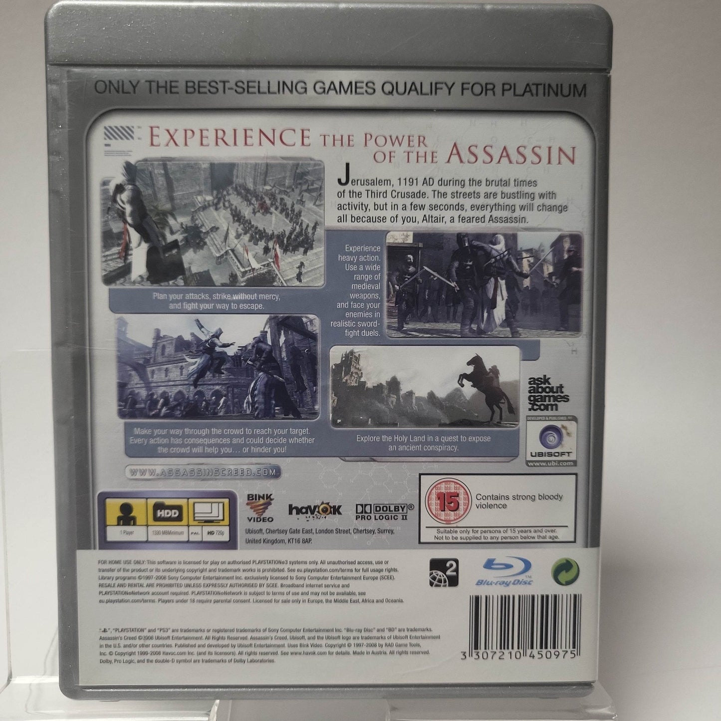 Assassin's Creed Platinum Playstation 3 - Feniks Gameshop