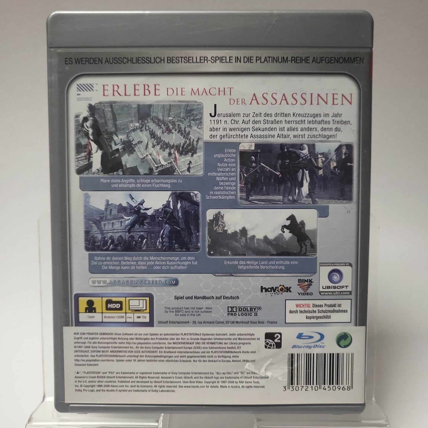 Assassin's Creed Platinum Playstation 3 - Feniks Gameshop