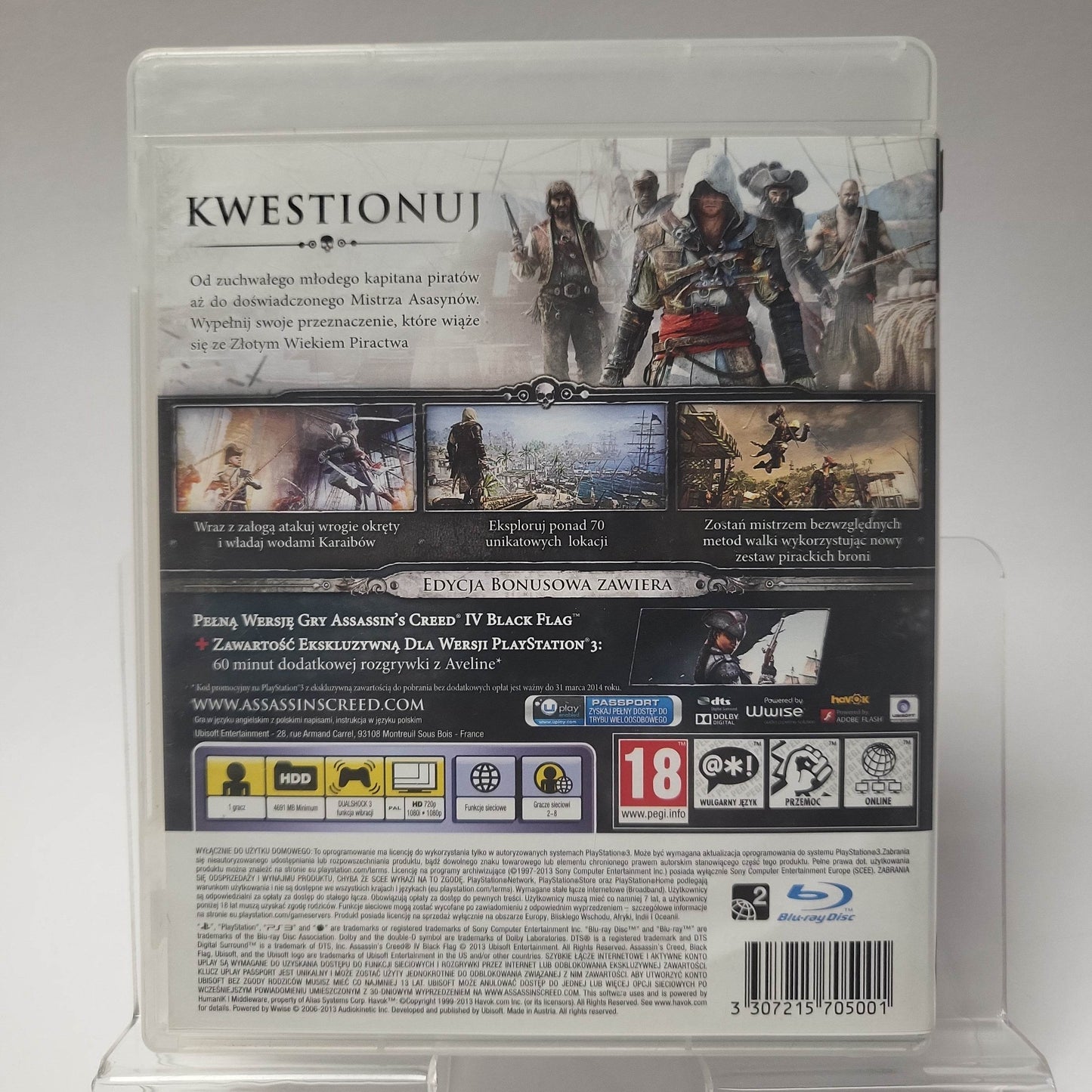 Assassin's Creed IV Black Flag Playstation 3 - Feniks Gameshop