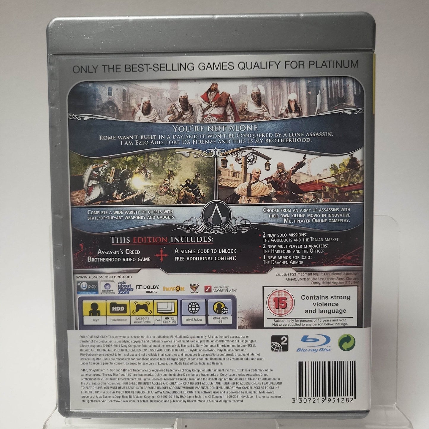 Assassin's Creed Brotherhood Platinum Playstation 3 - Feniks Gameshop