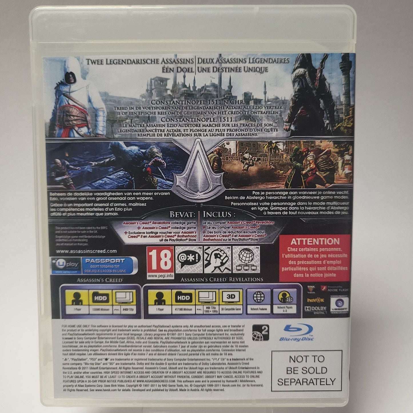 Assassin's Creed Revelations (No Book) PlayStation 3 - Feniks Gameshop