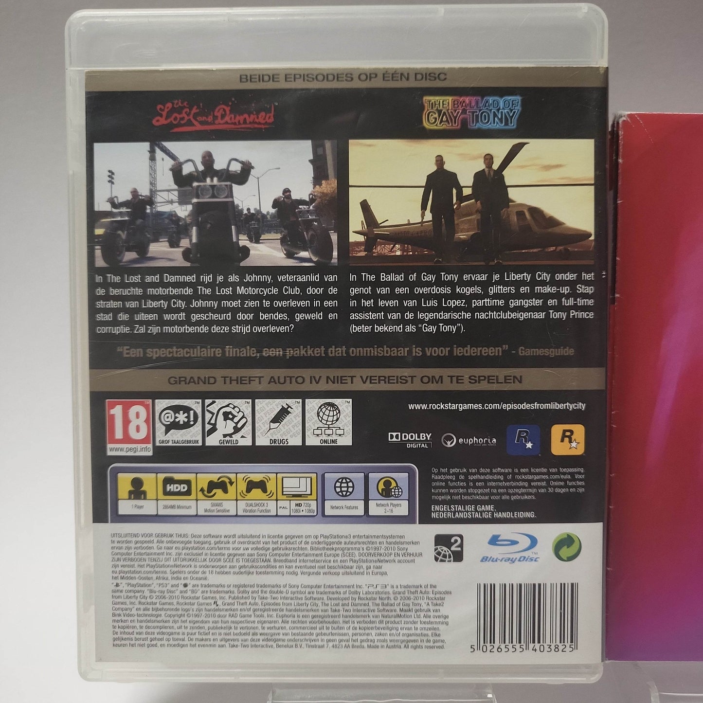 Grand Theft Auto Twee Episodes Playstation 3 - Feniks Gameshop